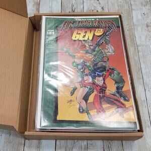 20 Mixed Lot Of Comics Bagged & Boarded Great Condition